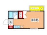 カトレアマンション 1Rの間取り