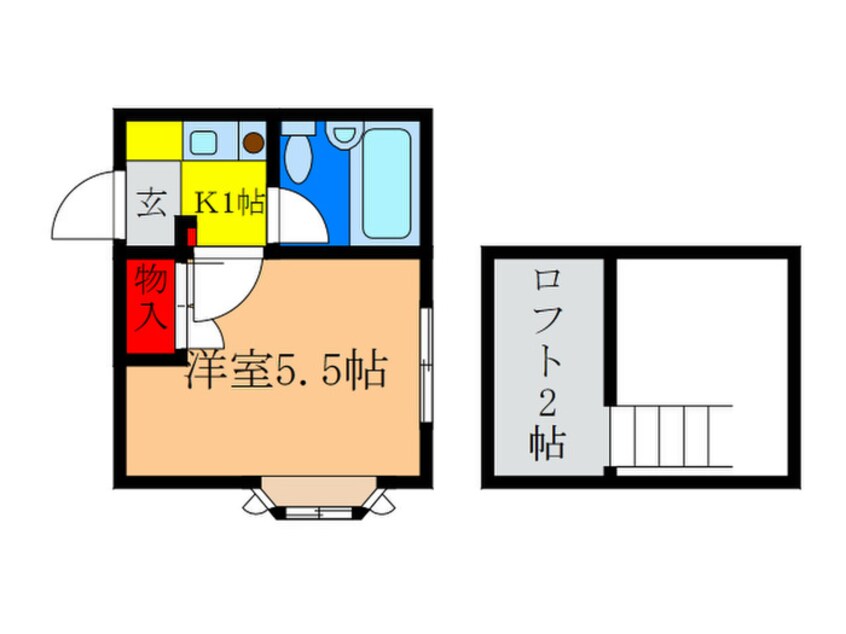 間取図 春香パレス