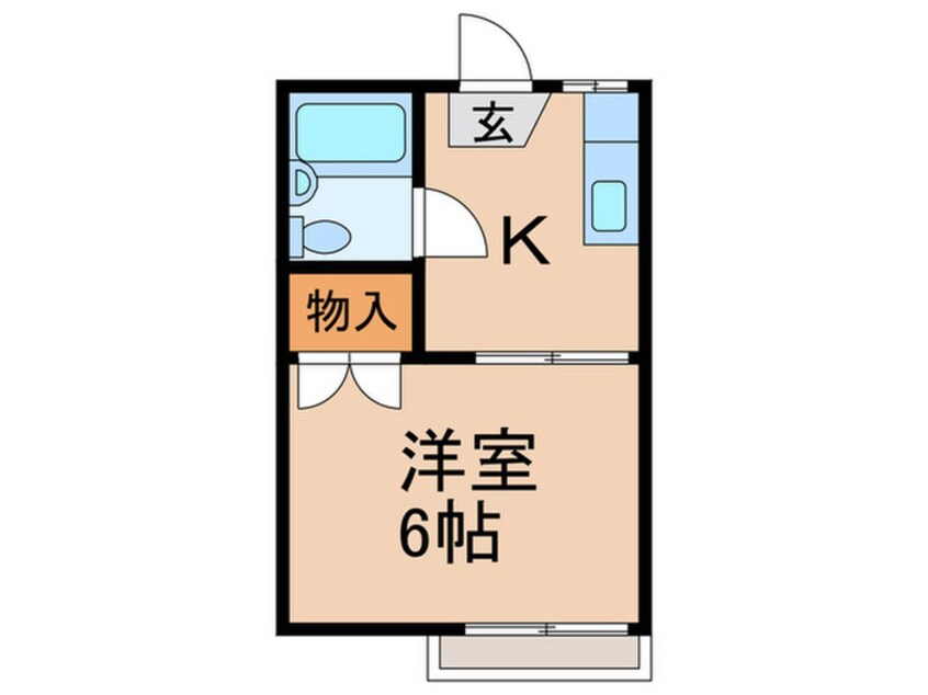 間取図 コーポアメニティー