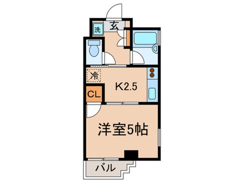 間取図 ハイツ越後屋