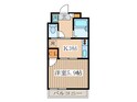 ハイツ越後屋の間取図