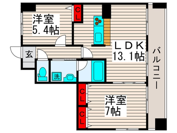 間取り図 グロ－ブアマランス