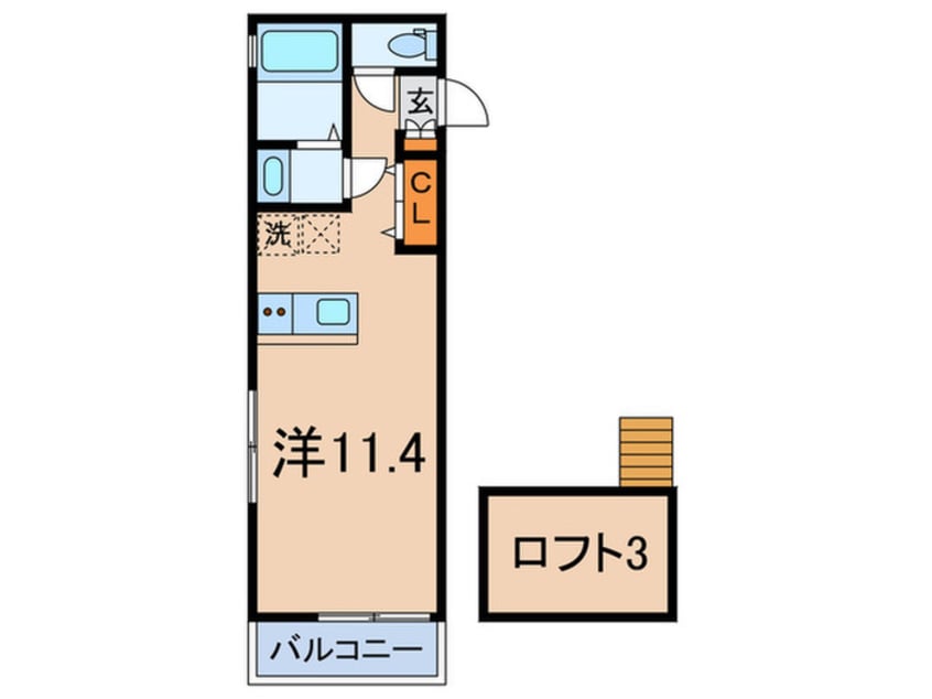 間取図 グランエッグス文京大塚S