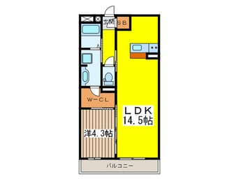 間取図 ロータス府中