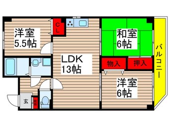 間取図 ストーン本八幡