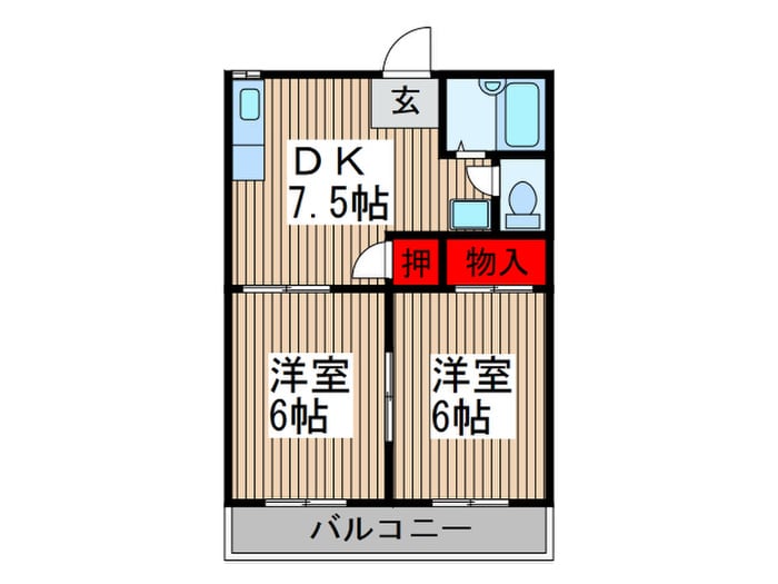 間取り図 ハイツ明和