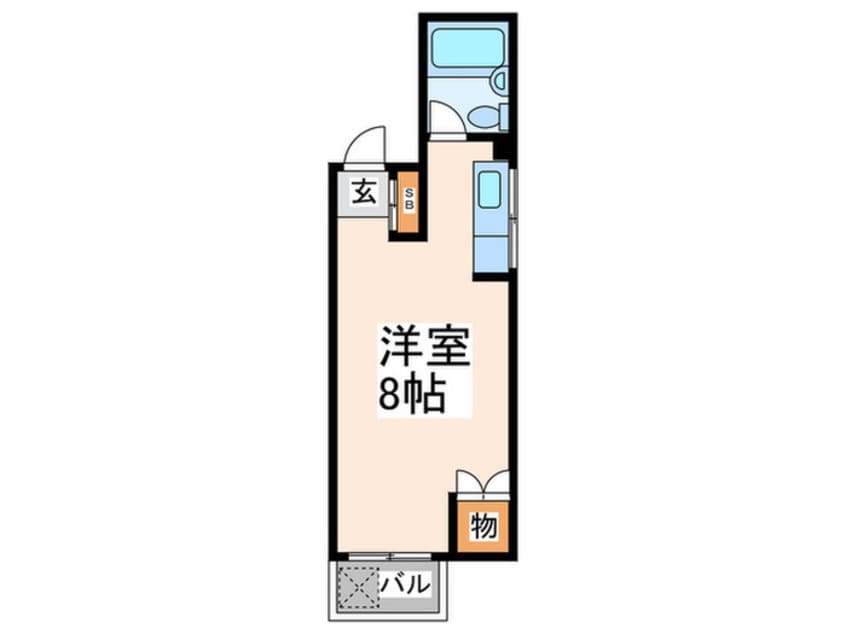 間取図 スノ－ハイム桜台
