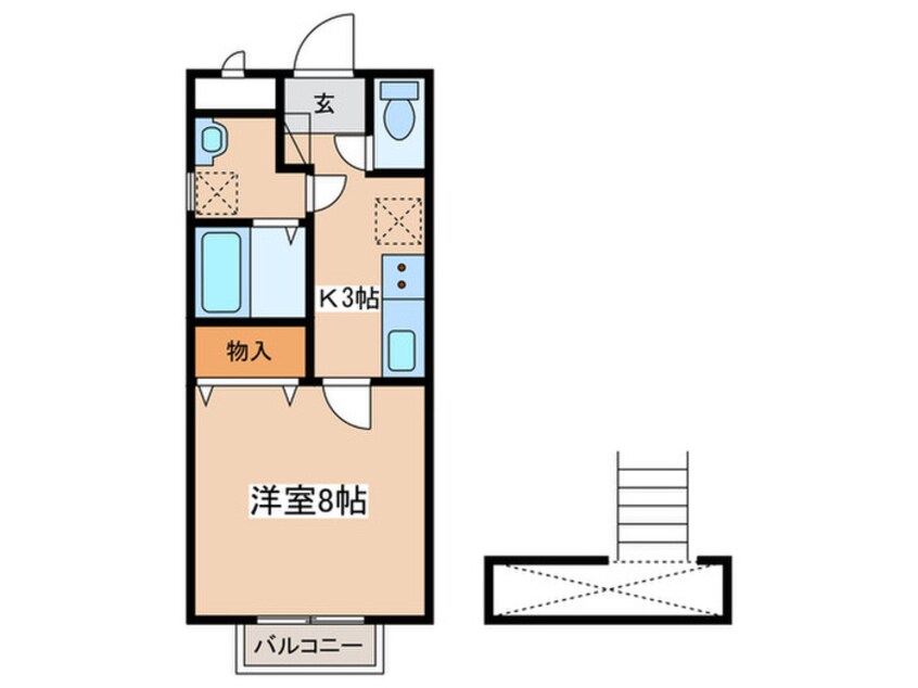 間取図 レーベンハイム21　G棟