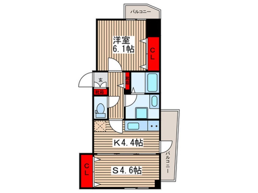 間取図 メゾン アルシュ