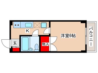 間取図 カーサ四谷