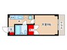 カーサ四谷 1Kの間取り