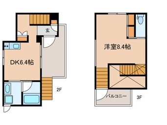 間取図 plaNECT薬王寺