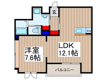 間取図 仮)The Style Motomachi