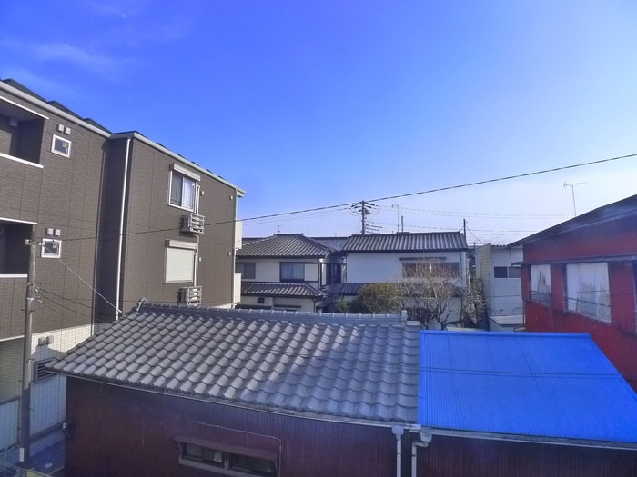 室内からの展望 石川ハイツ