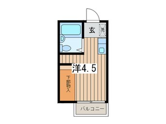 間取図 サンコ－ポ大口