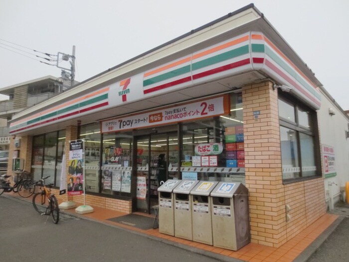 セブンイレブン 横浜笹堀店(コンビニ)まで600m コンフォート横浜南