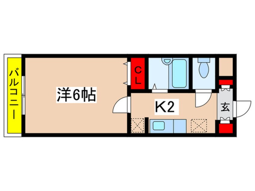 間取図 グレイスパ－シモン