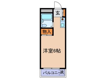 間取図 プライムコ－ト白山