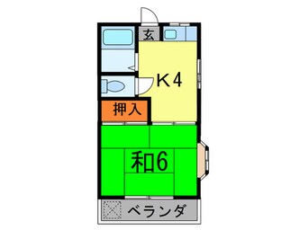 間取図 フジハイツ