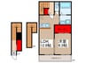 クレイル浦和 1LDKの間取り