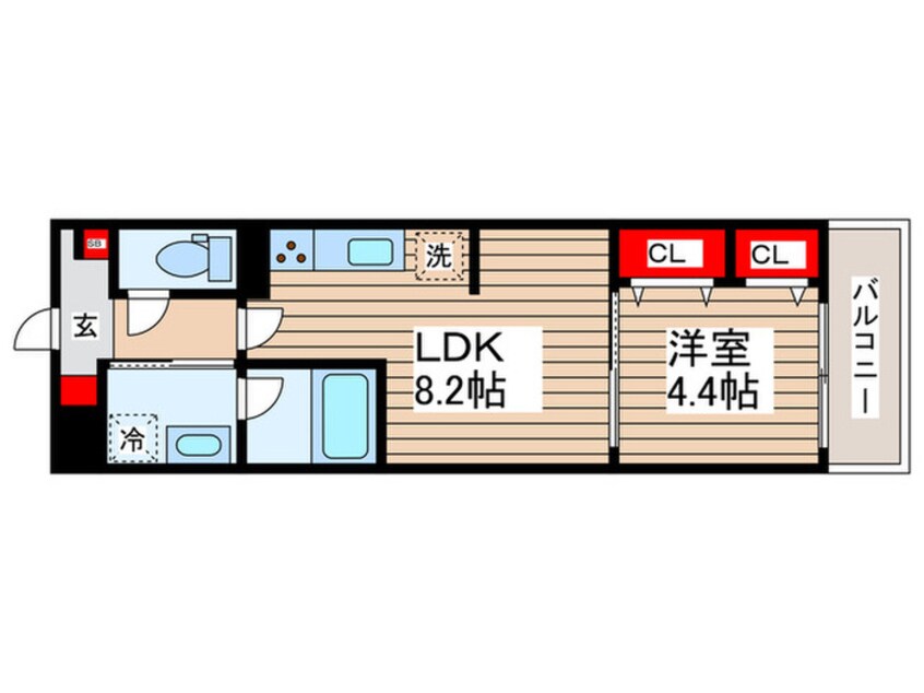 間取図 Noble Maison