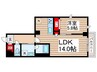 仮)D-room東葛西５丁目PJ 1LDKの間取り