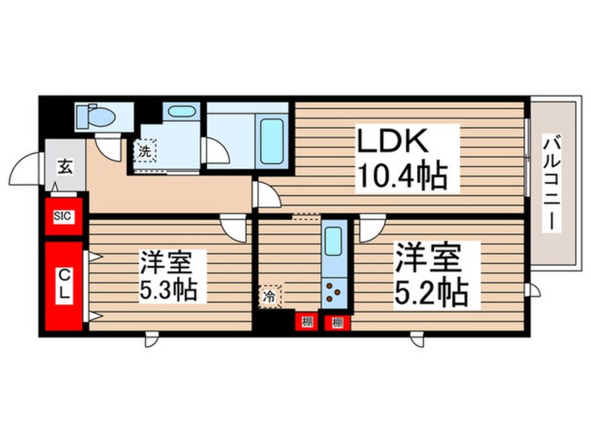 間取図 Noble Maison