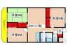 エクシアハイツ 3LDKの間取り
