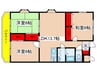 エクシアハイツ 3LDKの間取り