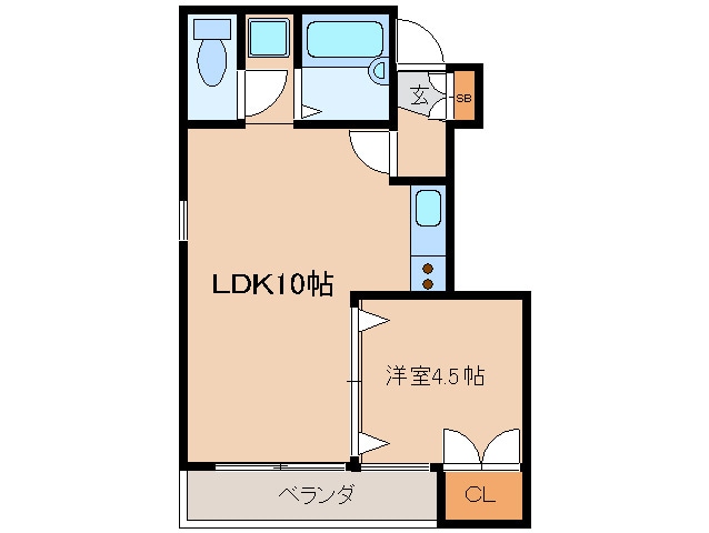 間取り図 レジデンス中川