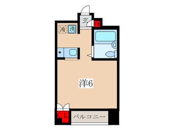 間取図 レジデンス中川