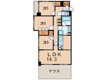 間取図 エスティメゾン巣鴨