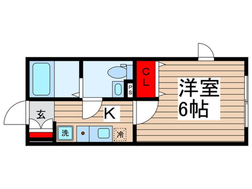 間取図 ウラノス勝田台