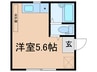 キャトル大泉学園3番館 1Rの間取り