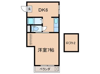 間取図 西府マンション