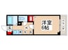 エリアＮ 1Kの間取り