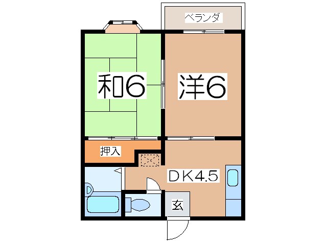 間取り図 カサベルテ