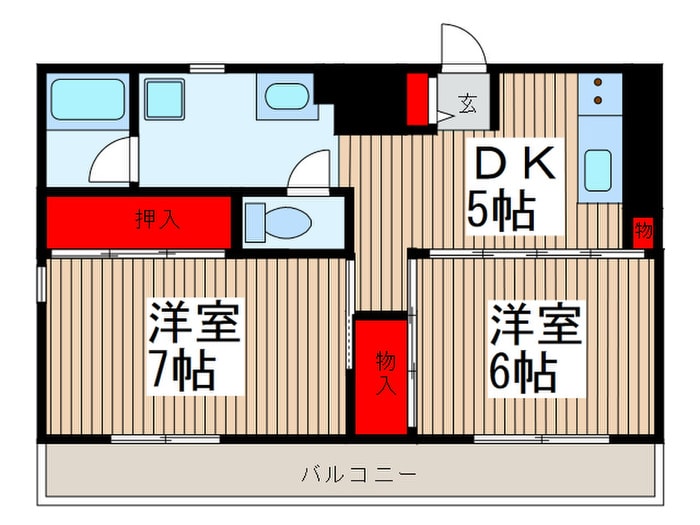 間取り図 川口昭和ビル
