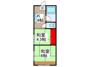 間取図 野口荘