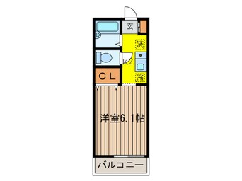 間取図 アネルバハイツＡ棟