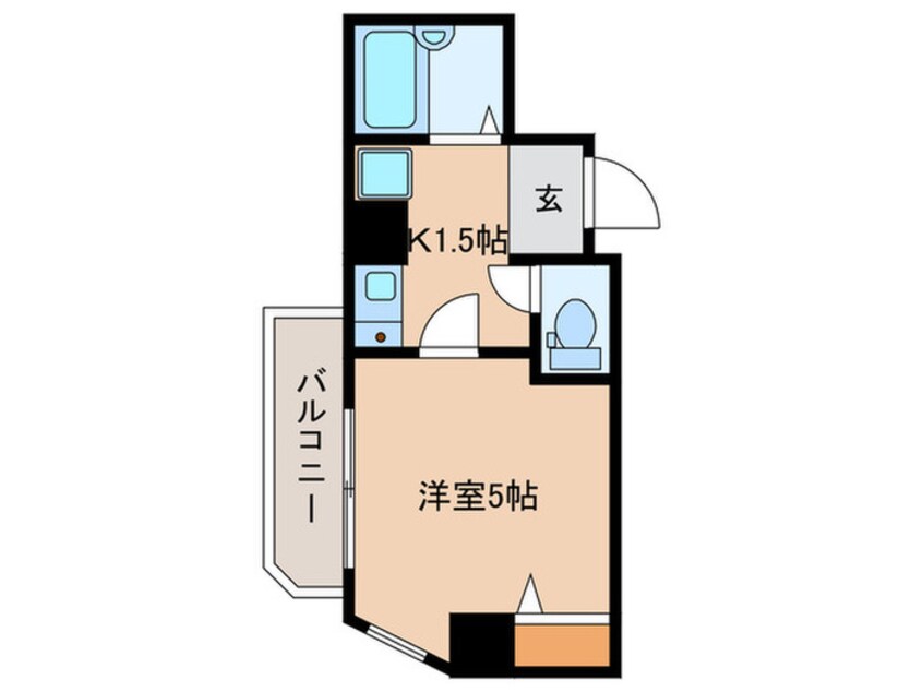 間取図 ロジュマン大裕