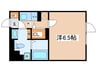 アトリオフラッツ板橋本町 1Kの間取り