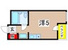 シ－ウィンズ春日 1Rの間取り