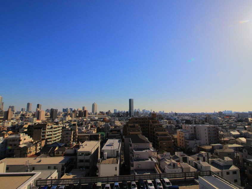 室内からの展望 ﾋﾙﾄｯﾌﾟ・ｽｸｴｱｰ(53-3-16)