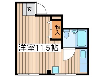 間取図 第２中村ビル