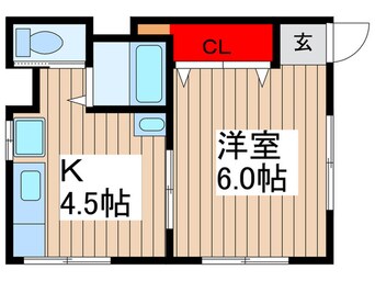 間取図 コ－ポマツイ