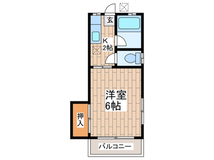 間取図 第三誠和コーポ