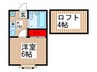 メゾン３７３ 1Kの間取り
