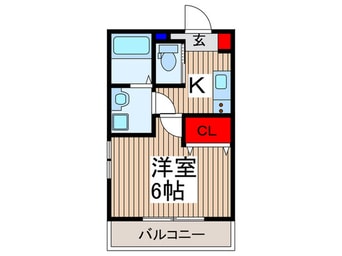 間取図 ＭＥＬＤＩＡ岩槻Ⅴ