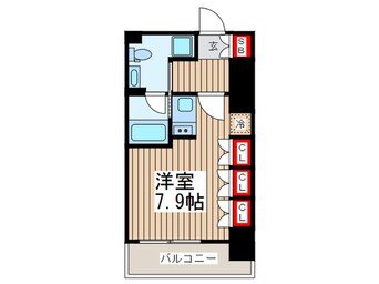 間取図 プラウドフラット錦糸町Ⅱ